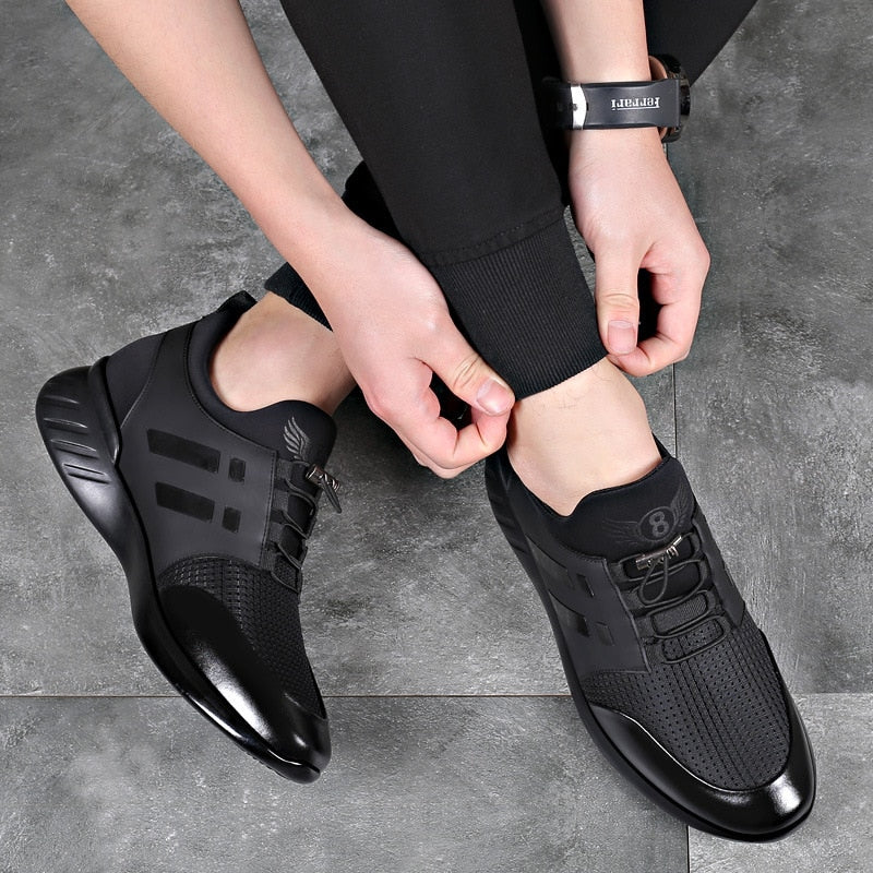 Chaussure Homme Orthopédique Cuir Confortable