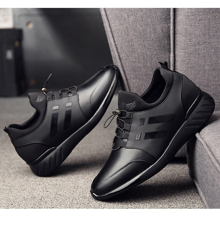 Chaussure Homme Orthopédique Cuir Confortable