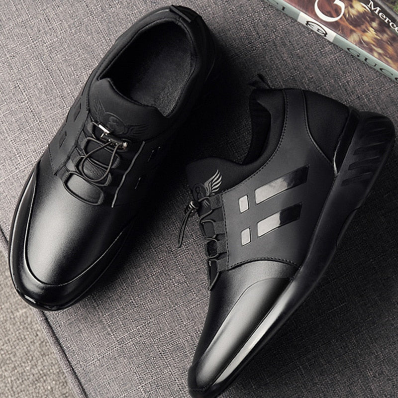 Chaussure Homme Orthopédique Cuir Confortable