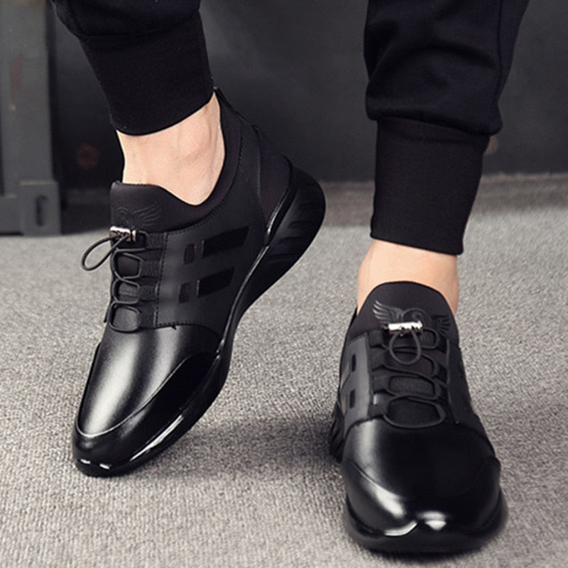 Chaussure Homme Orthopédique Cuir Confortable