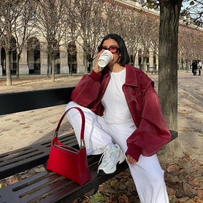 Veste femme zippée oversize douce et confortable - PanierRoyale