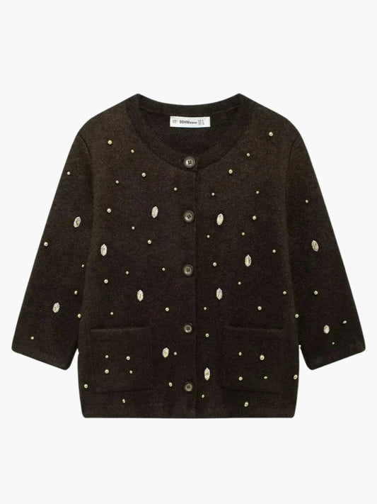 Cardigan Femme Élégant Tricoté - BerlinGlamour