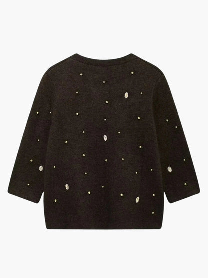 Cardigan Femme Élégant Tricoté
