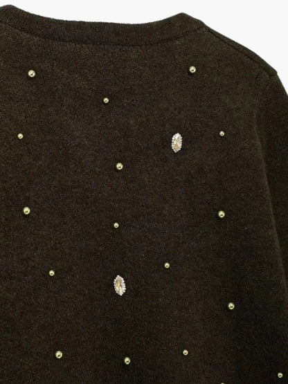 Cardigan Femme Élégant Tricoté