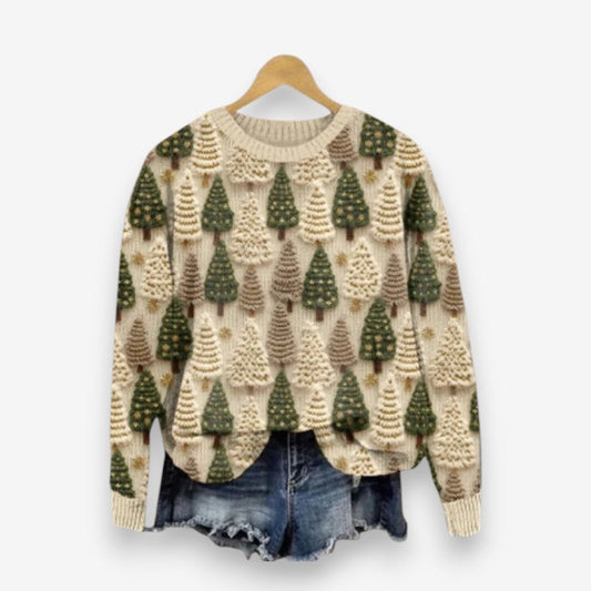 Pull Hiver en Laine Chaud avec Manches Longues - PanierRoyale