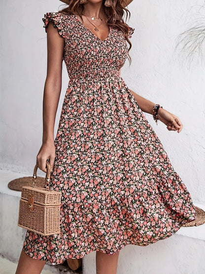 Robe Été Florale Legère pour Femme
