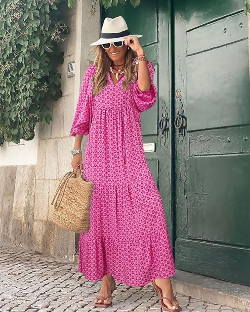 Robe Femme Élégante en Tissu Doux pour Soirée ou Quotidien