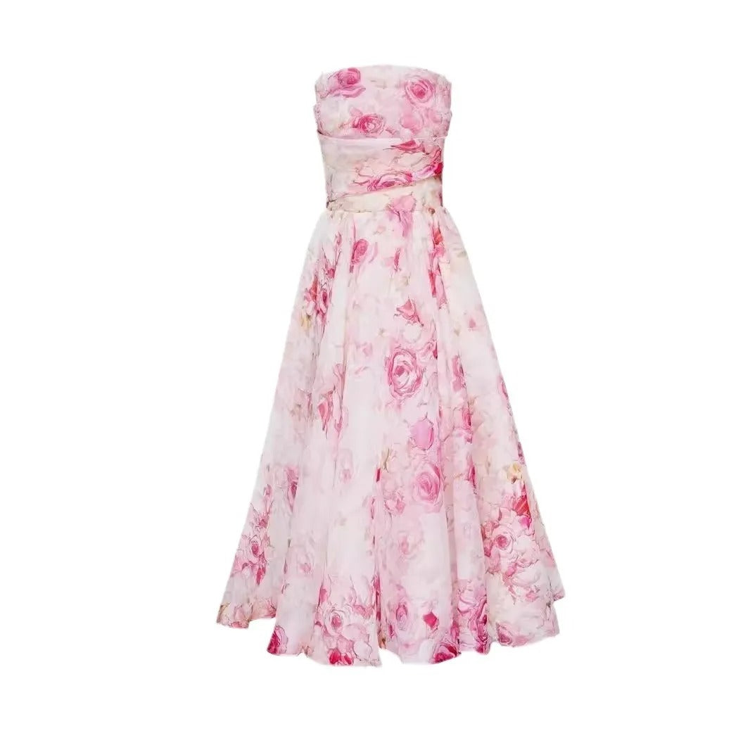 Robe Été Legère à Fleurs pour Femme - PanierRoyale