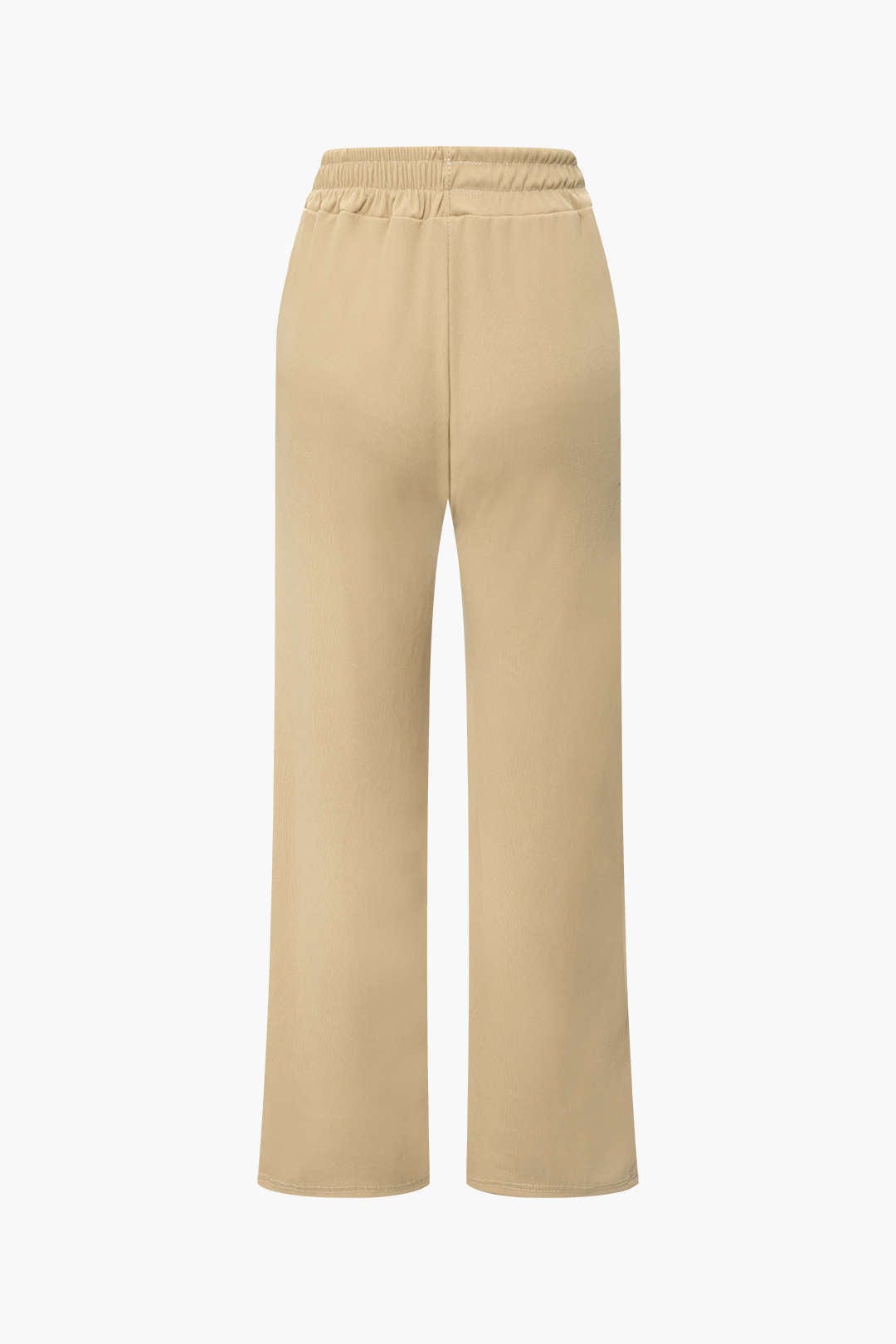 Ensemble Deux Pièces Élégant Asymétrique et Pantalon Large