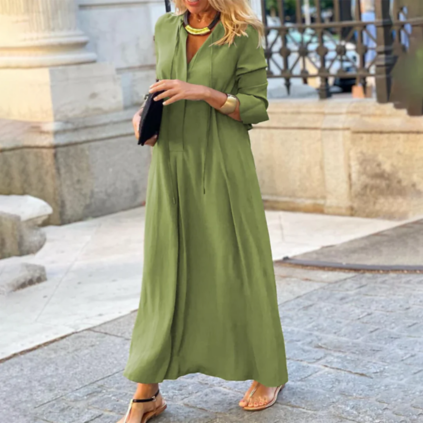 Robe Longue Féminine Confort