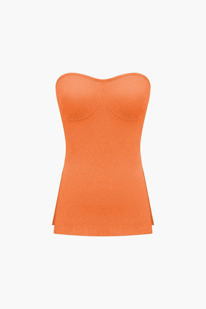 Ensemble Bustier et Shorts Élégant Féminin