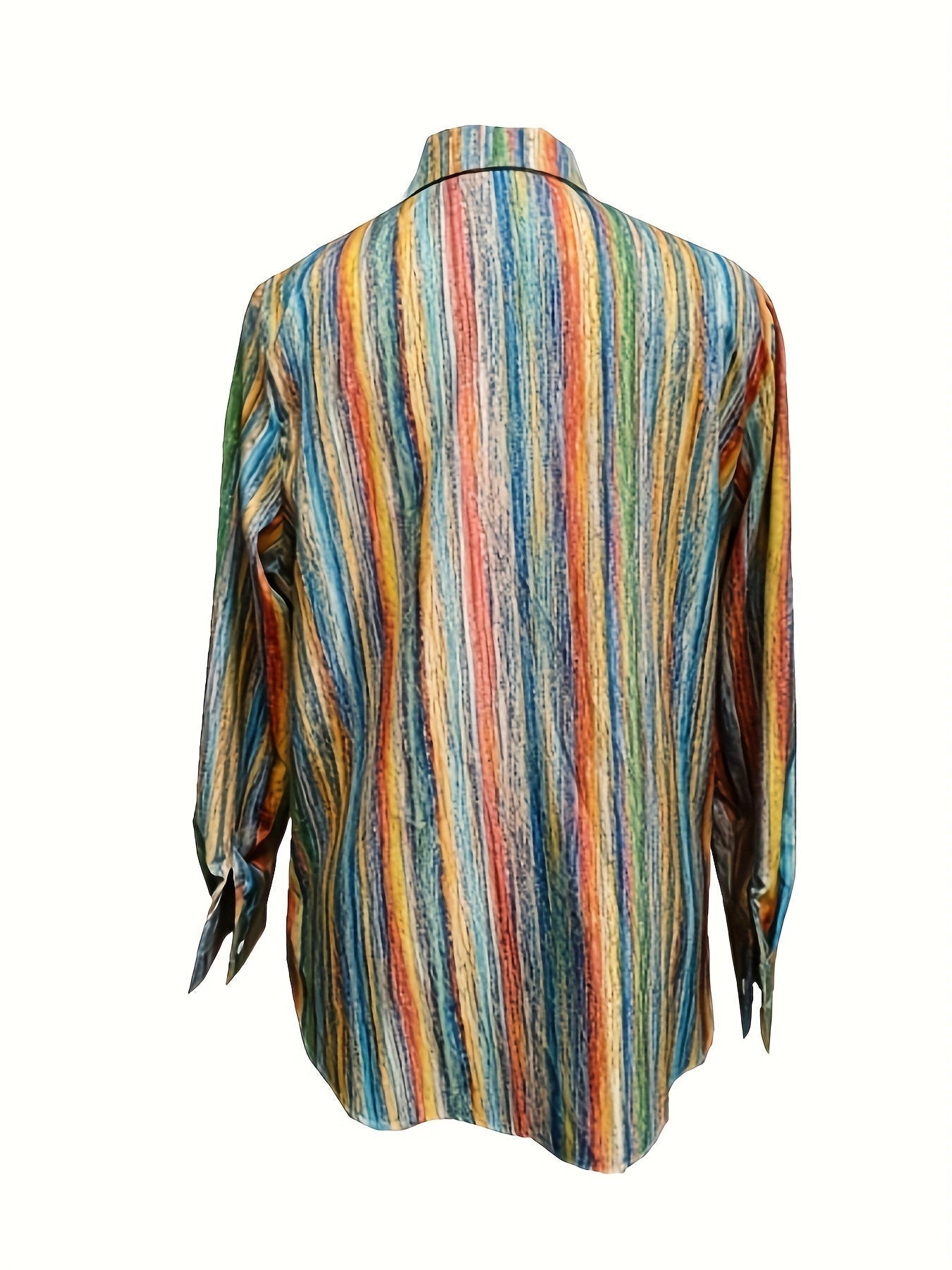 Chemise Femme Coton Manches Longues Boutonnée Coupe Décontractée
