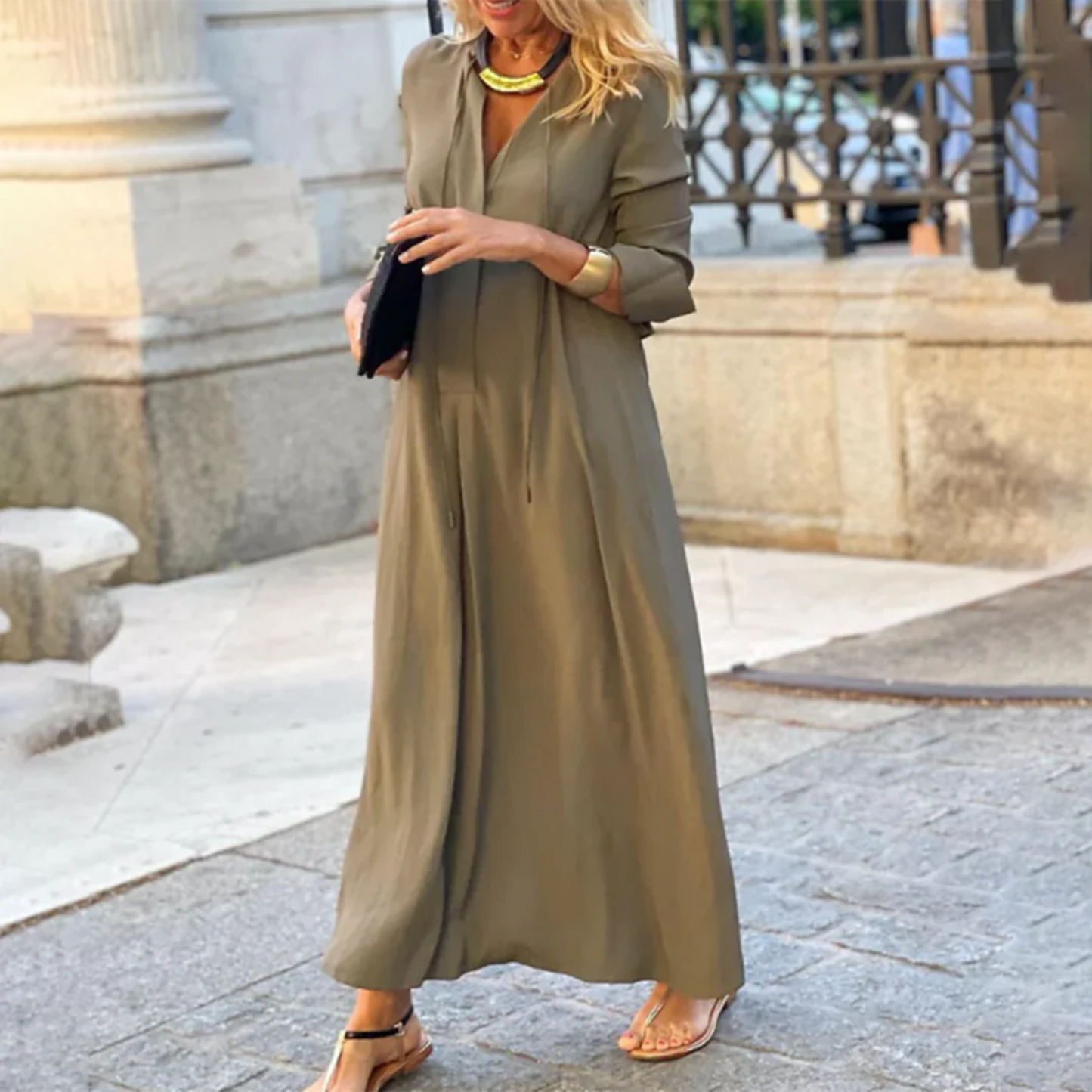 Robe Longue Féminine Confort