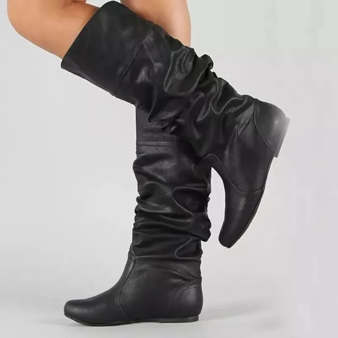 Bottes Femme Hiver Chaudes Confortables Coupe Haute
