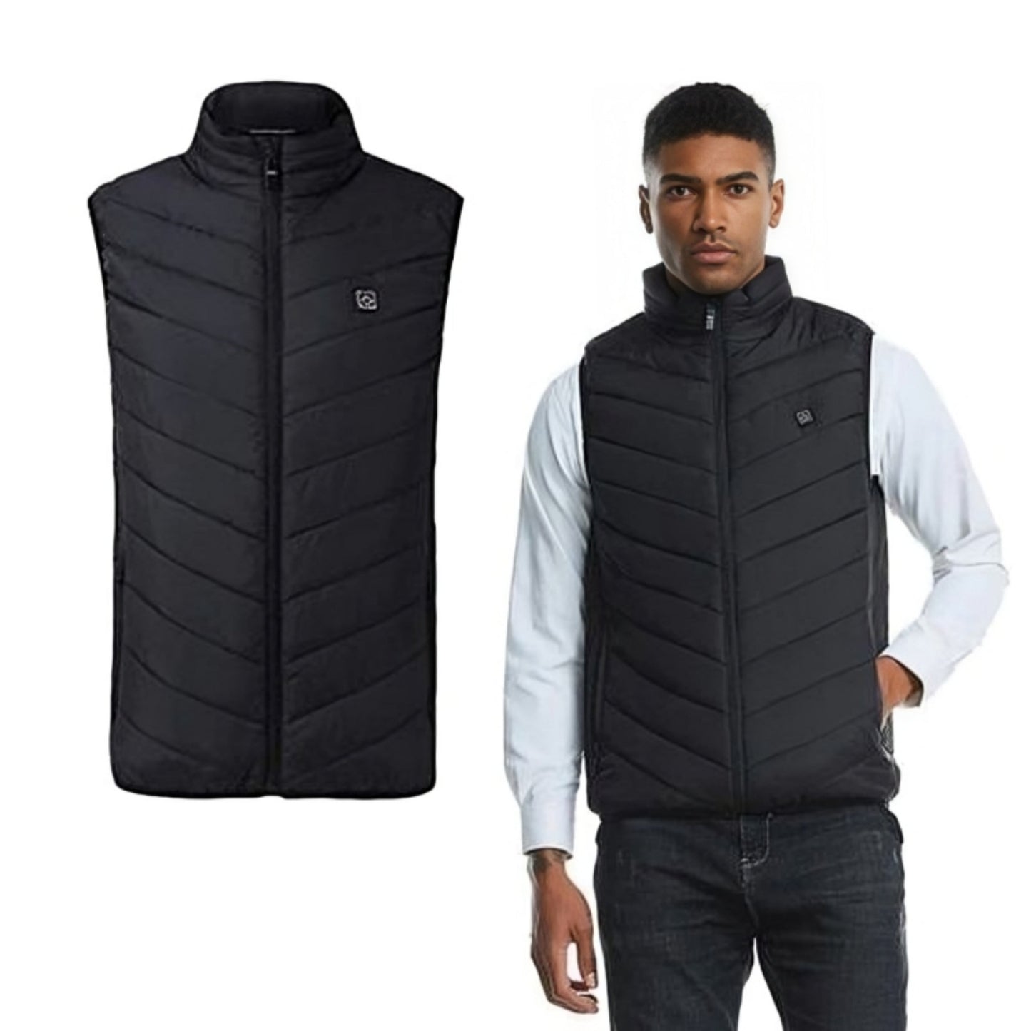 Gilet Homme Hiver Léger et Chauffant - PanierRoyale