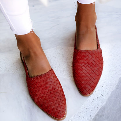 Chaussures Femme Chic à Bout Pointu avec Fermeture Réglable