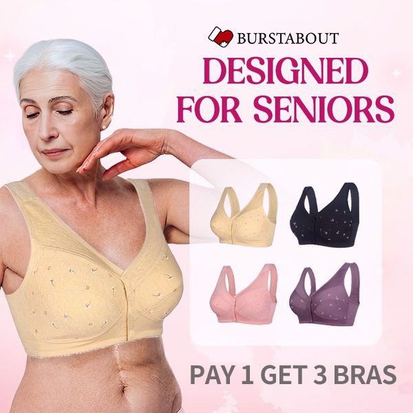 Soutien-gorge Femme Coton Fermeture Frontale Confortable