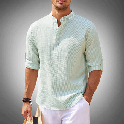 Chemise Homme Élégante à Carreaux Vintage