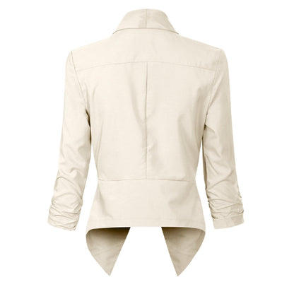Blazer femme manches longues élégant