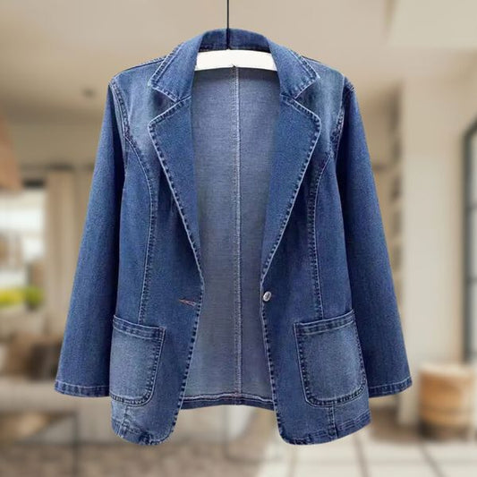 Blazer femme décontracté manches longues - PanierRoyale