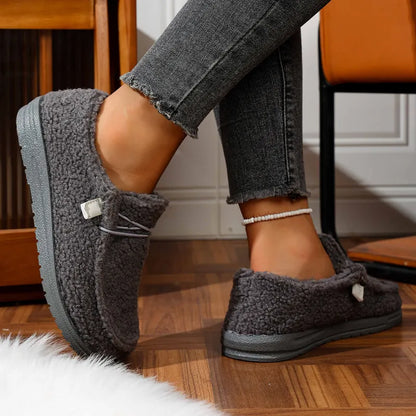 Chaussons Femmes Doux et Confortables pour Intérieur et Extérieur