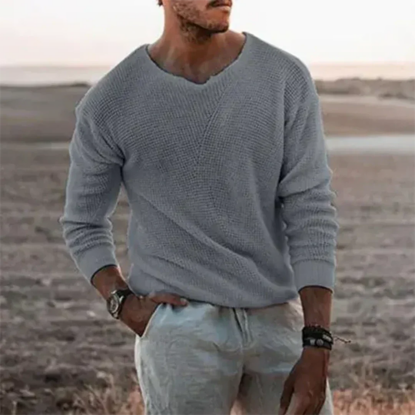 Pull Homme Hiver Chaud et Douillet