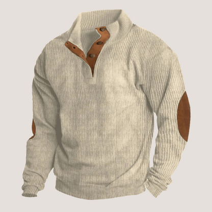 Pull Homme Molleton Cuir Chaussure Streetwear