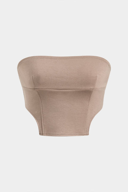 Ensemble Femme Élégant Haut Bandeau et Bolero
