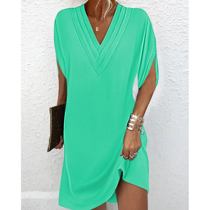 Robe Féminine Élégante en V