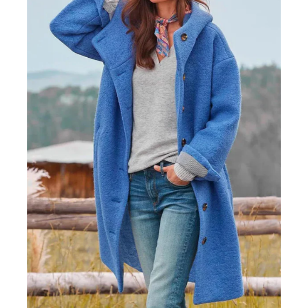 Manteau Femme Long et Élégant pour Hiver