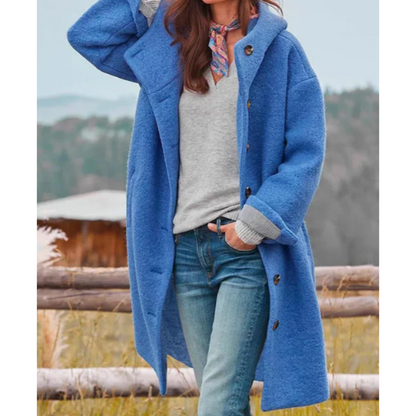 Manteau Femme Long et Élégant pour Hiver