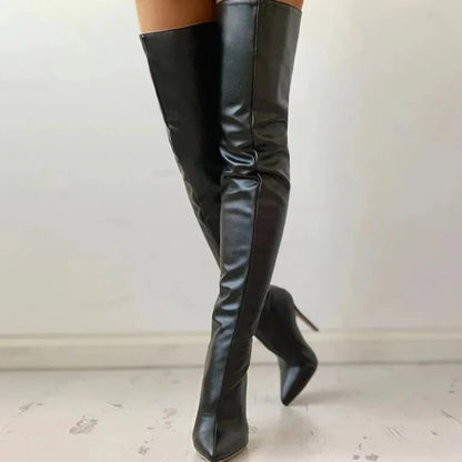 Bottines Femme Élégantes Talon Haut