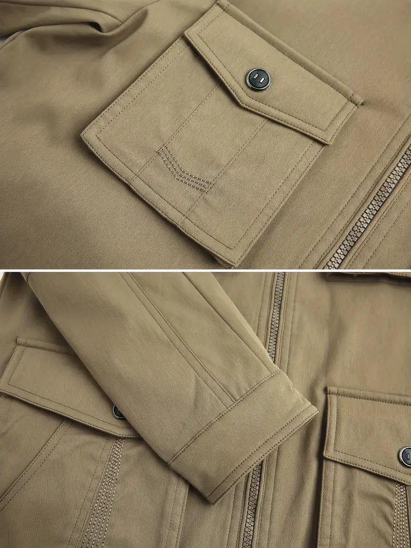 Veste Homme Outdoor Imperméable et Robuste Nylon