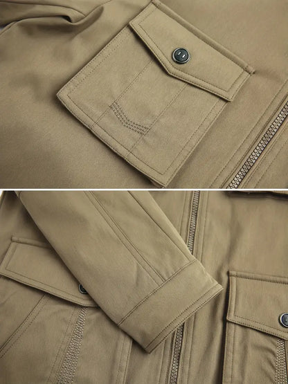 Veste Homme Outdoor Imperméable et Robuste Nylon