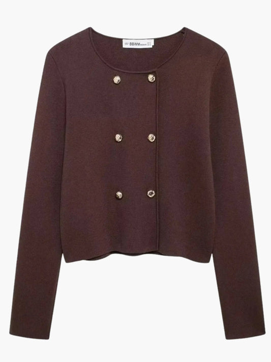 Cardigan Double Face Très Chic pour Femme - BerlinGlamour