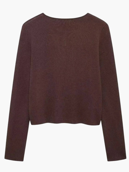 Cardigan Double Face Très Chic pour Femme