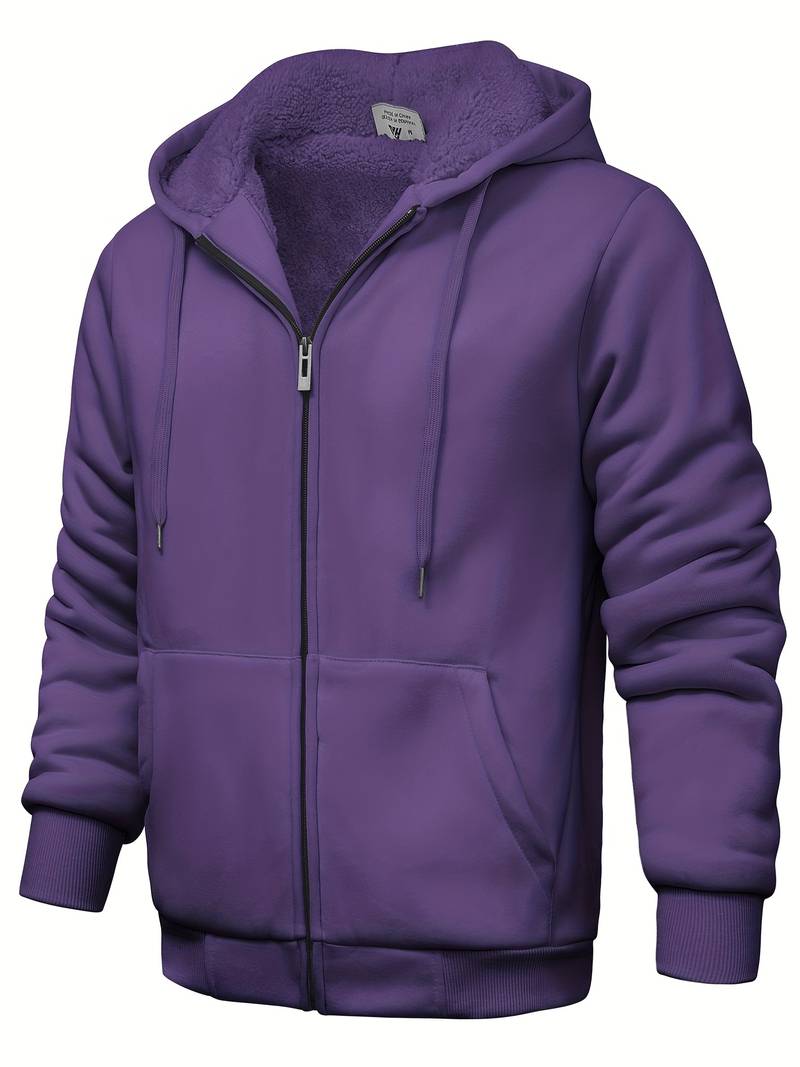 Sweat à Capuche Zippé Confort pour Homme au Quotidien