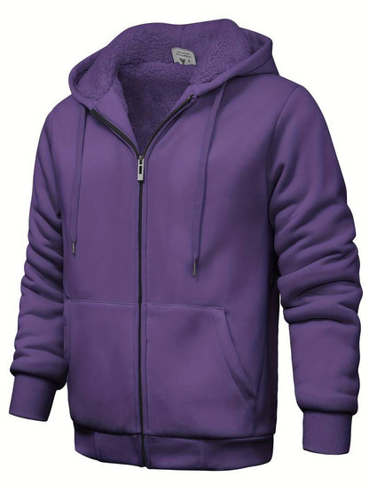 Sweat à Capuche Zippé Confort pour Homme au Quotidien