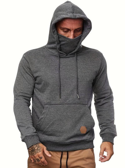 Sweat à Capuche Homme Manches Longues et Chauffant