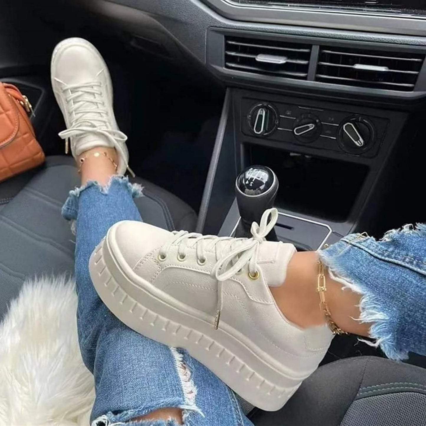 Baskets Fashion Élégantes pour Femme