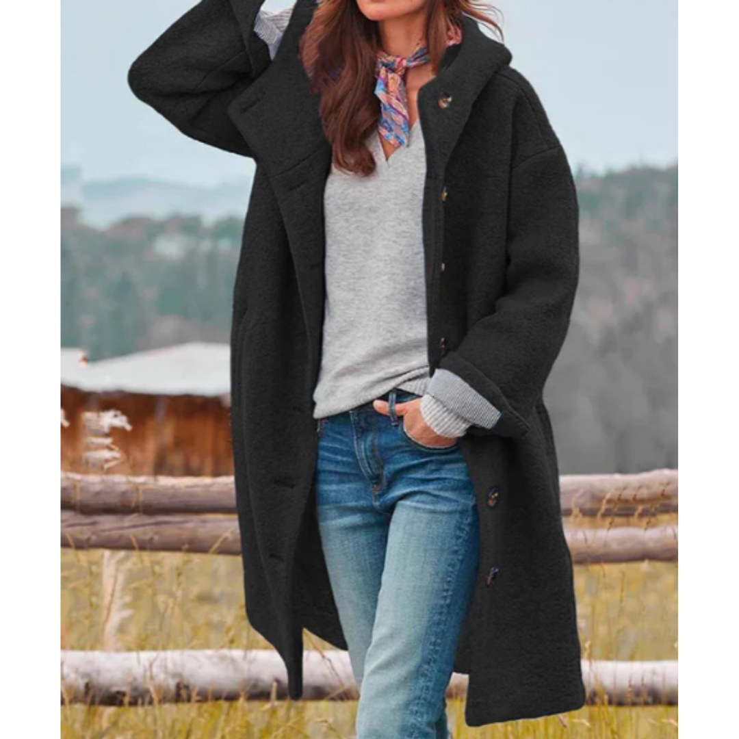Manteau Femme Long et Élégant pour Hiver