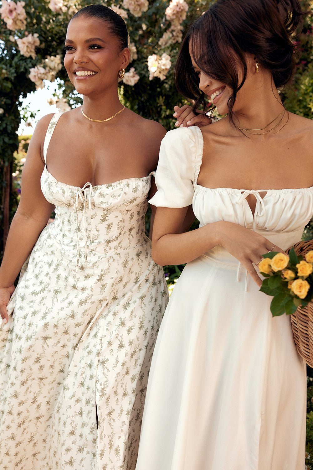 Robe Midi Taille Étroite Rose Pâle