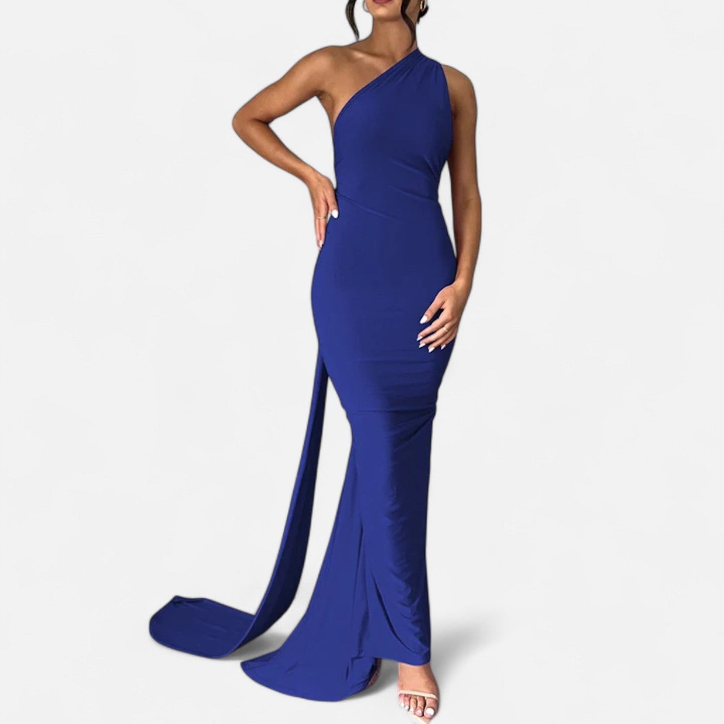 Robe femme maxi épaule dénudée tendance été
