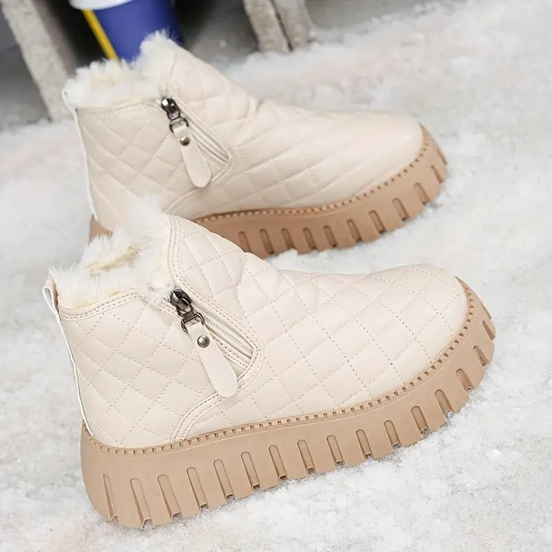 Bottes Cuir Confort Semelle Antidérapante