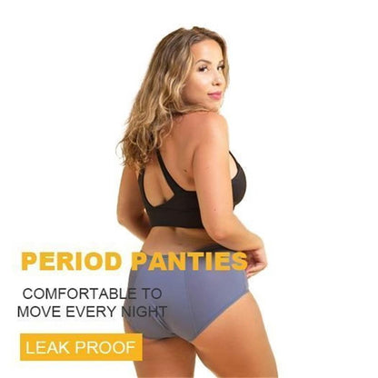 Culotte Absorbante Femme Taille Haute Respirante Confort