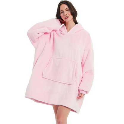 Sweat à Capuche Femme Grande Taille Marine