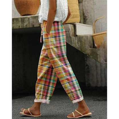 Pantalon Féminin Rétro Chic - luxestyle