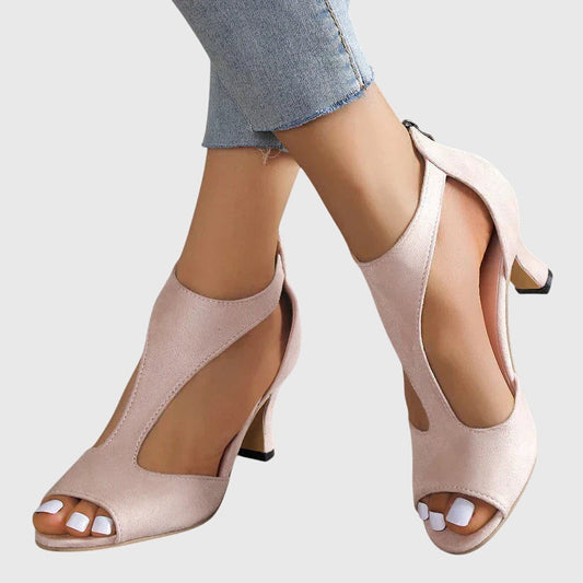 Sandales Femme décolletées Printemps avec Ouvrage Dentelle - BerlinGlamour