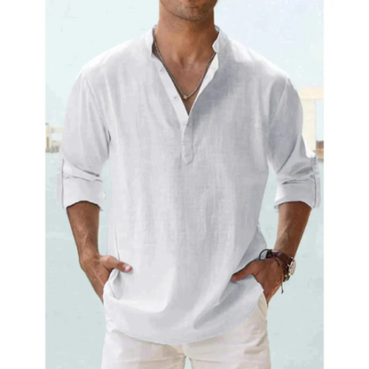 Chemise Homme Coton Slim et Élégant