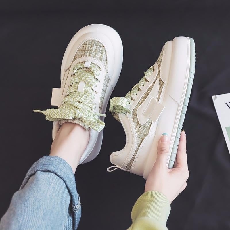 Baskets Femmes Confort Chaussures Toile Respirante - PanierRoyale